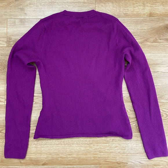 Aritzia babaton Waldorf sculpt knit long sleeve size L - Picture 5 of 8